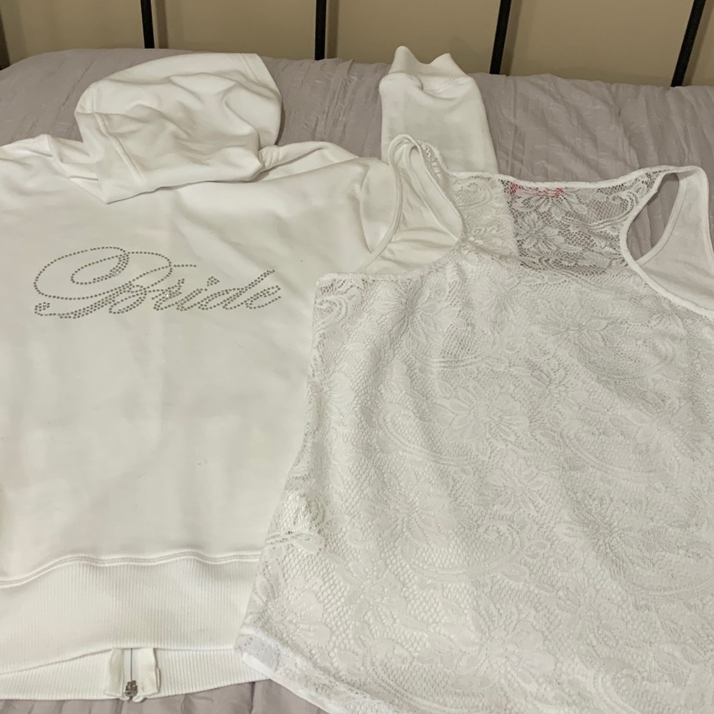 Icing Bride’s tank and zip hoodie, 2 items - Picture 11 of 13